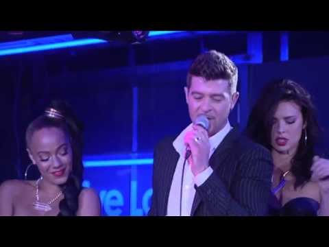 Robin Thicke - Blurred Lines in the Live Lounge