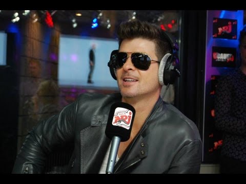 Robin Thicke - Interview complète chez Cauet sur NRJ