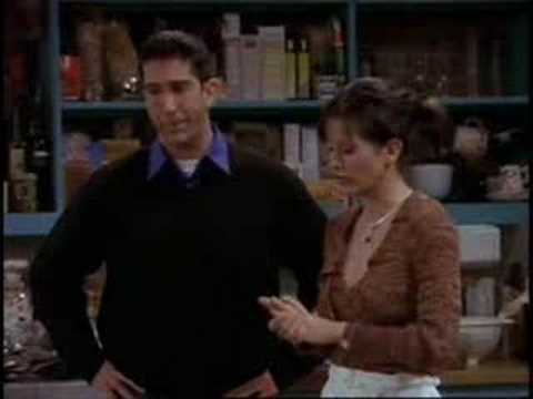 Friends- Ross and Monica`s football story