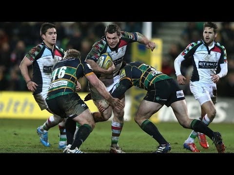 Northampton Saints vs Harlequins - Aviva Premiership Rugby 2013/14