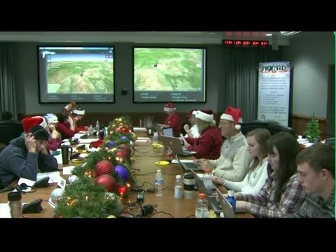 2013 NORAD Tracks Santa - Operations Center