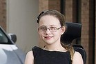 12 year old Chelsea Boulding has cerebral palsy.