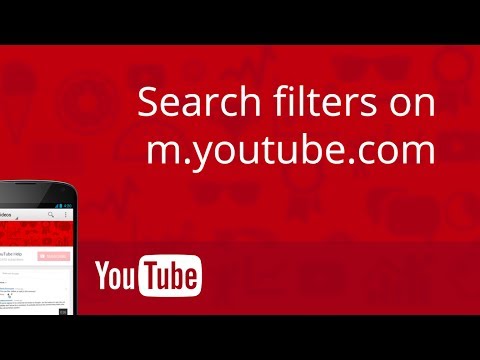 Search filters on Mobile Web