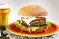 Black sesame vegie burgers...