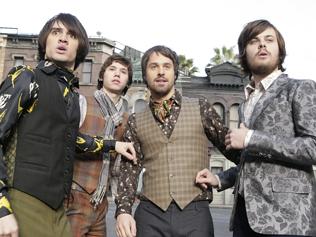  American pop rock band Panic at The Disco, supplied by Warner Music Australia, no sales and no use before April 3 