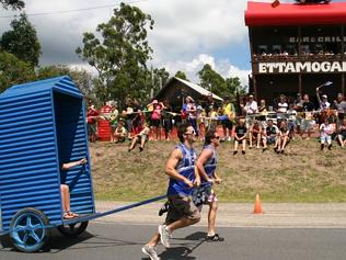 Dunny races for Australia Day