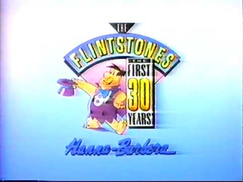 Flintstones First Thirty Years Logo 1990