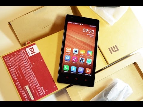 Распаковка Xiaomi Red Rice (Hongmi) в версии WCDMA (3G)