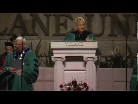 Ellen DeGeneres at Tulane's 2009 Commencement Speech