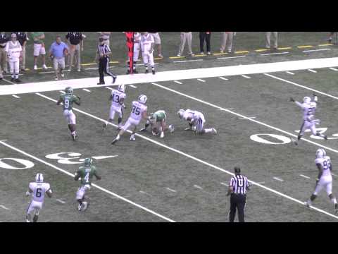 Tulane Football highlights vs. North Texas, 10/5/13