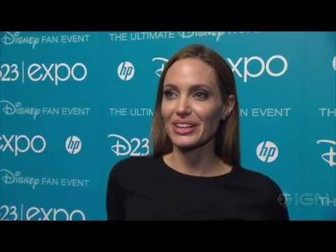 Maleficent - Angelina Jolie Interview at D23