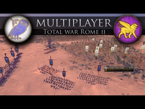 Total War: Rome II - Athens vs Parthia (Online Battle #1)