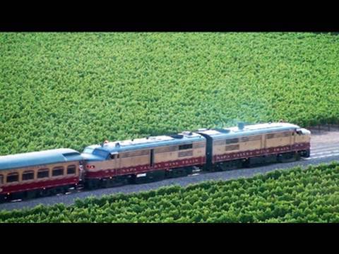 Napa Valley Wine Train! Organic Food & Wine!