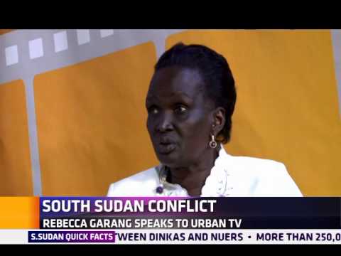 Rebecca Garang speaks out on South Sudan unrest