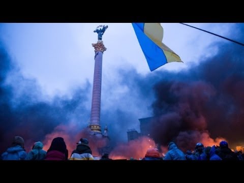 Take a tour of Kiev's Independence Square