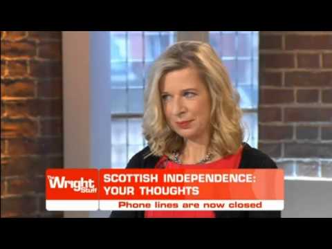 Scottish Independence being discussed on 'The Wright Stuff' 27/11/2013