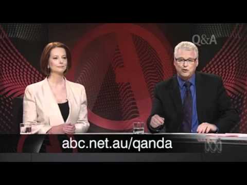 Julian Assange grills Julia Gillard on live television