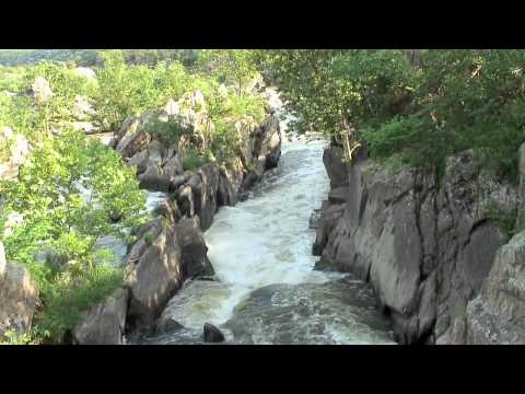 The Potomac Gorge -- Watching the River Flow