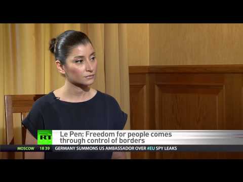 Marine Le Pen: France plagued by bankruptcy & mass immigration