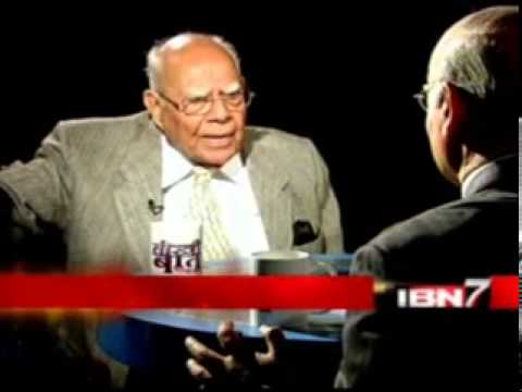 Teekhi Baat with Ram Jethmalani_Prabhu Chawla on IBN7