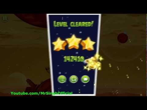 Angry Birds Space Red Planet Level 5-9 3Stars Walkthrough Highscore Angry Birds Space Red Planet 5-9