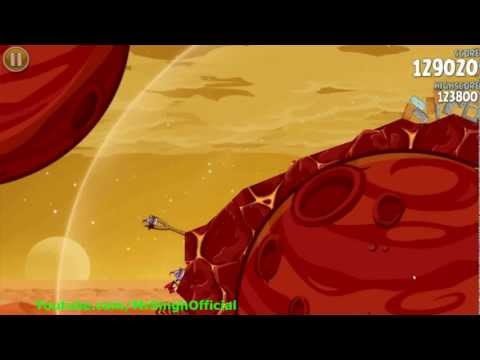 Angry Birds Space Red Planet Level 5-3 3Stars Walkthrough Highscore Angry Birds Space Red Planet 5-3