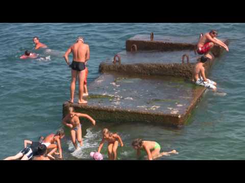 Ukraine,Crimea,Yalta, Massandra beach