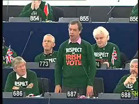 Respect the Irish Vote  Aftershock in European Parliament