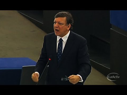 Barroso lashes out at British Conservatives in European Parliament