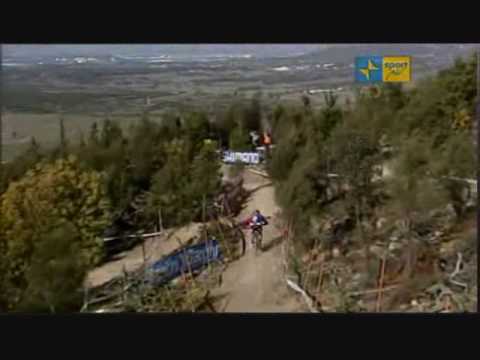 MONDIALI MOUNTAIN BIKE CANBERRA 2009 : FINAL DH DOWNHILL WINNER STEVE PEAT