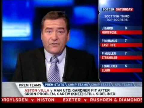 Soccer Saturday - Jeff Stelling's great rant on Middlesbrough