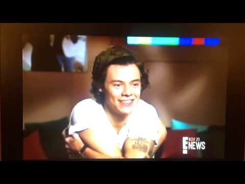 Harry Styles and Kendall Jenner Dating Rumors on E! News (11/21/13)