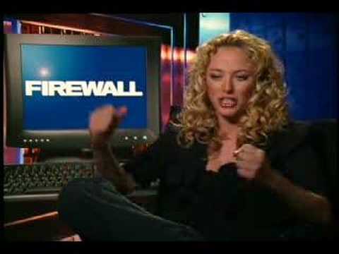 Virginia Madsen interview for Firewall