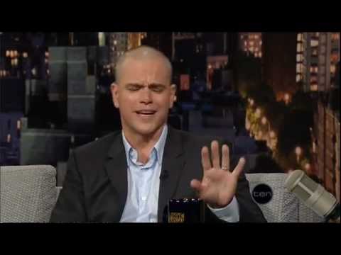 Matt Damon 1 (Letterman)