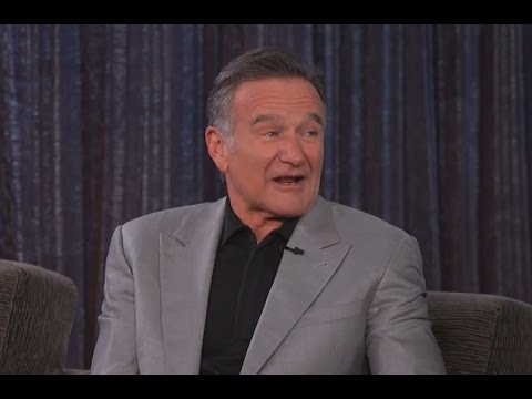 Robin Williams on Jimmy Kimmel Live PART 1