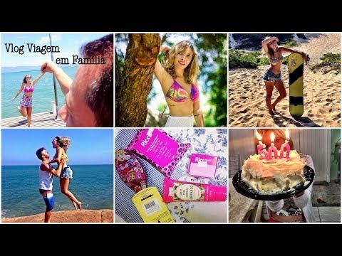 Vlog Viagem Familia II- 500 mil inscritos, Banana boat, sand Board, Banco Imobiliario..