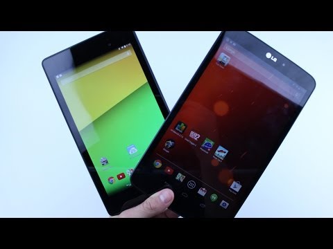 LG G Pad 8.3 Google Play Edition vs Nexus 7 2013 - Full Comparison