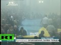 Video of smoke bomb egg fight in Ukraine parliament