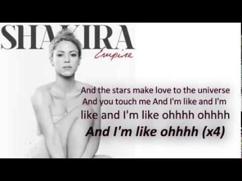 Shakira - Empire (Lyrics On Screen) Full Audio