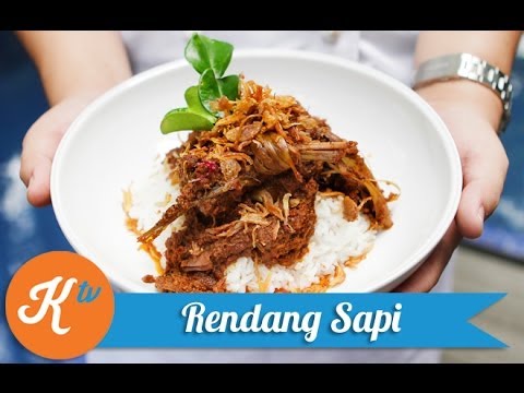 Resep Rendang Sapi (Beef Rendang Recipe Video/Caramelized Beef Curry)