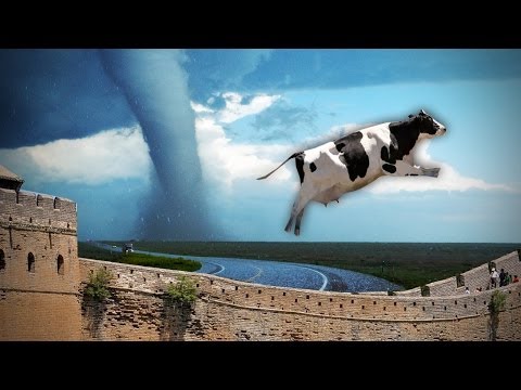 Giant Tornado Wall will Save Us All!