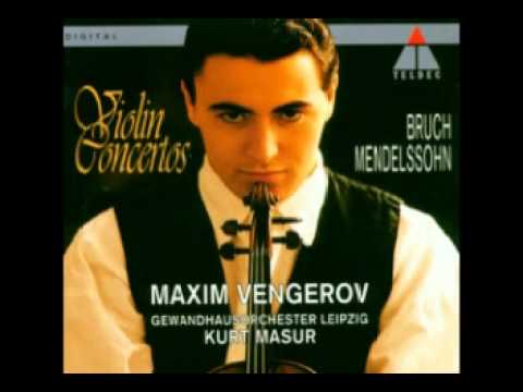 Vengerov - Bruch: Violin Concerto No. 1 in G minor, Op. 26