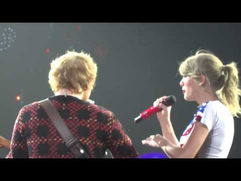 Taylor Swift with Ed Sheeran London, Lego House, London O2 Feb 1st 2014