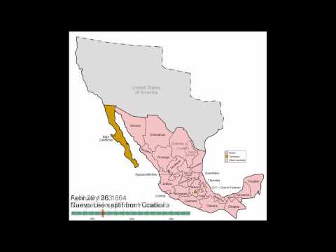 Mexico States Evolution