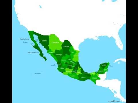 Territorial evolution of Mexico