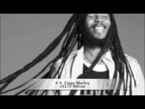 Top 10 Richest Reggae/Dancehall Artists ALIVE as of January 2013