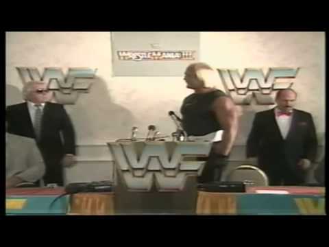 Hulk Hogan Vs Andre The Giant - Full Wrestlemania 3 Leadup