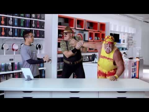 Hulk Hogan and Sgt. Slaughter's Activity Tracker: RadioShack #InWithTheNew