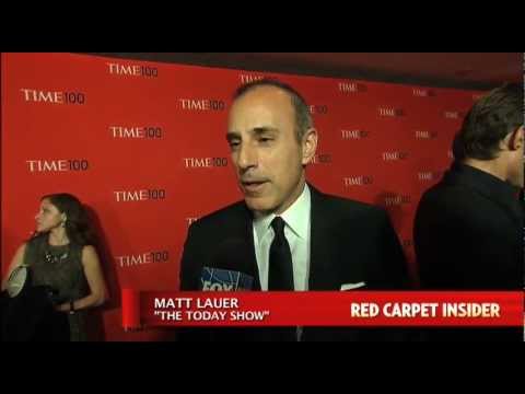 Allison McGevna Interviews Matt Lauer, Barbara Walters at the Time 100 Gala