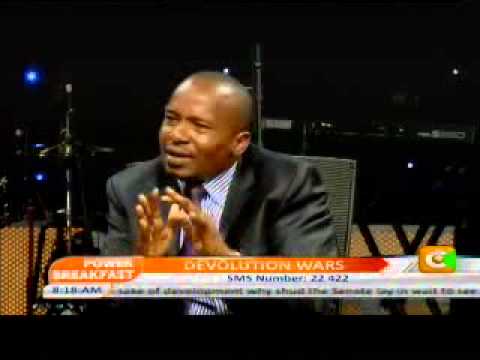 Power Breakfast Interview with Kindiki Kithure-Tharaka-Nithi,Senator Prt 3